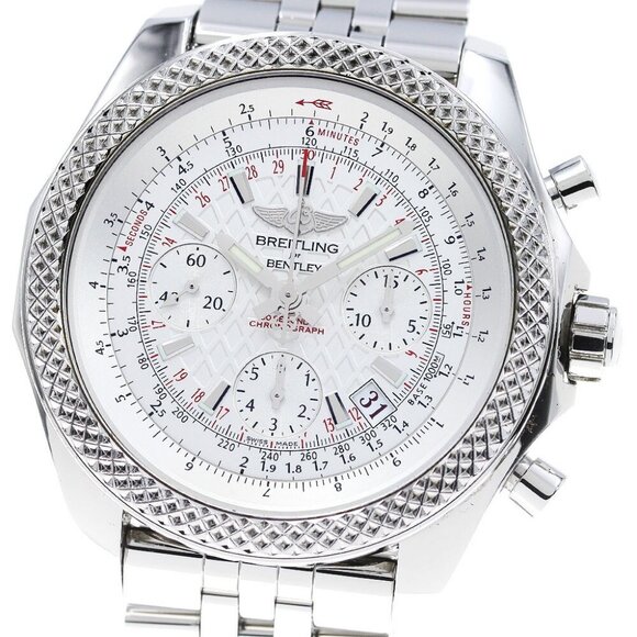 BREITLING Bentley B06S AB0612 Chronograph Silver Dial Automatic Men's _869411 - Picture 1 of 6